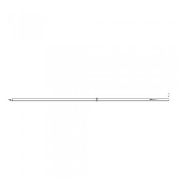 Kirschner Wire Drill Trocar Pointed - Flat End Stainless Steel, 12 cm - 4 3/4" Diameter 1.5 mm Ø